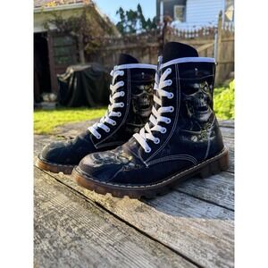 First‎ Dance Gothic Vampire Combat Boots Mens Size 38 US 7 1/2